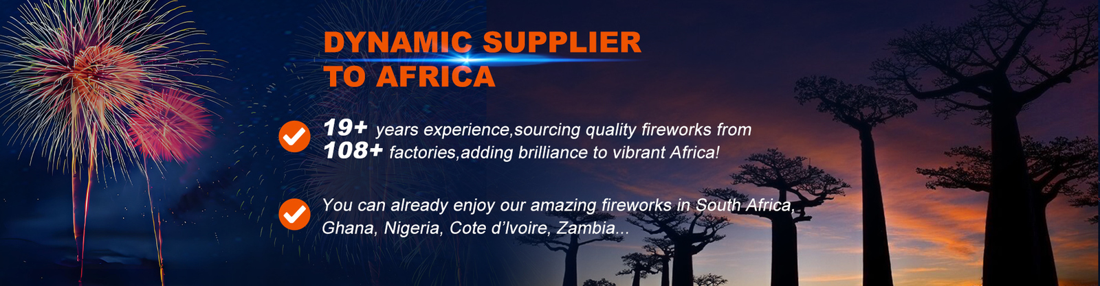 Feux d'artifice de gâteau du consommateur