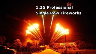 Liuyang Factory 1.3G Professional 12 coups de feux d'artifice à une rangée de feux d'artifice pyrotechniques