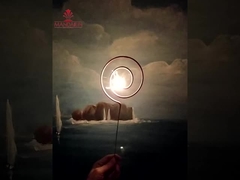 Lollipop Sugar-Loaf Lollipop Sparkler, Les enfants / les enfants à l' intérieur Les moustiquaires sans fumée