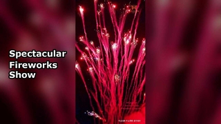 Liuyang Mandarin Fireworks Pyrotechnie en gros Le loup rouge hurle 100 feux d'artifice de gâteau de tir