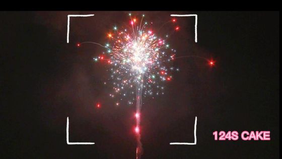 Chinese Factory Wholesale 124 Shots Cake Fireworks Pyrotechnics with Great Effect
