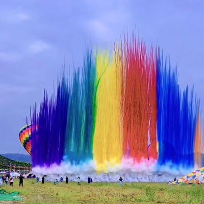 Buy Daytime Fireworks From China Wholesale Cake Fireworks Pyrotechnics Colorful Smoke Fireworks Cake 2024