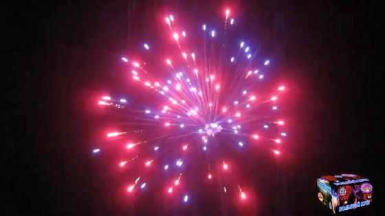 100 feux d'artifice pyrotechniques de gâteau du consommateur de tirs pour la célébration 2023 de nouvelle année