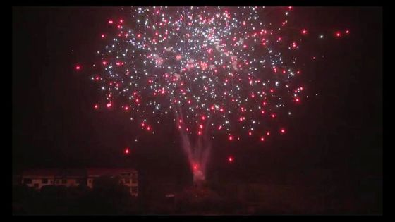 200 feux d'artifice pyrotechniques chinois de gâteau du consommateur de tirs pendant la nouvelle année de Joyeux Noël