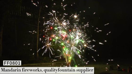 Feux d'artifice frais de fontaine de pyrotechnie de mandarine de Liuyang favorables à l'environnement