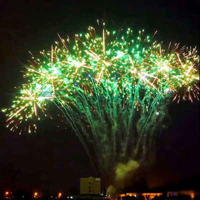 Pyrotechnie de mandarine 130 feux d'artifice professionnels 1.4g d'affichage de tirs