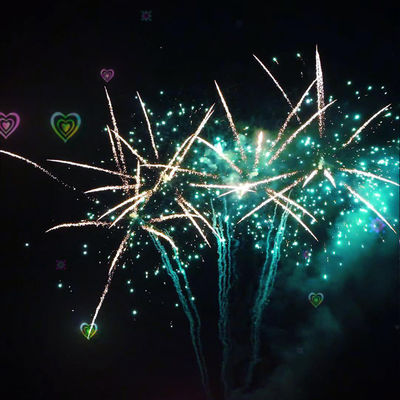 Feux d'artifice professionnels d'occasion de grand gâteau chinois d'affichage 256 tirs pour Halloween