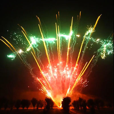 Pyrotechnie professionnelle chinoise Festival de Noël gâteau Feux d'artifice en plein air