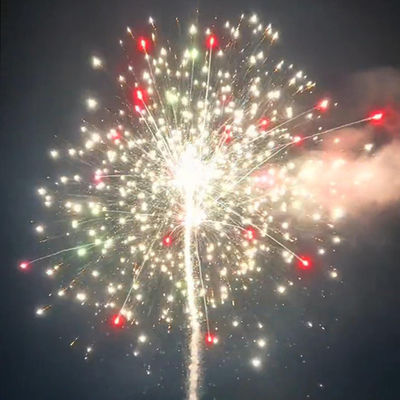 Pyrotechnique personnalisée gâteau feux d'artifice salut pour la célébration du Nouvel An 2023