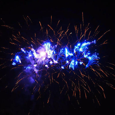 2025 Nouvel An 1.4 Pro Feux d'artifice en ligne consommateur personnalisé 400 coups de feu feux d'artifice gâteau de salutation