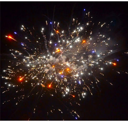 L'usine chinoise en gros 200G 16 coups de ventilateur en forme de gâteau de consommation feux d'artifice sur mesure fournisseur de feux d'artifice Liuyang 2025