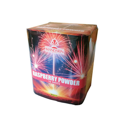 Fabrique chinoise en gros Feux d'artifice Pyrotechnique 16 coups de gâteau Feux d'artifice bon marché Feux d'artifice 2025 Pour le marché du Yémen Djibouti