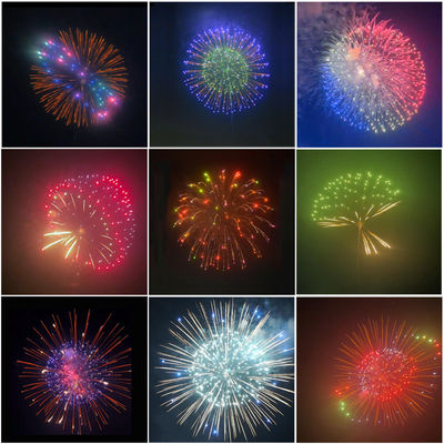 Chinese Factory Fireworks Supplier 1.3G Professional Fireworks For New Year Celebration 6 Inch Display Shells Fireworks