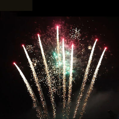 Feux d'artifice Mandarin chinois 0,8 pouce 200 coups Feux d'artifice de gâteau grand public à succès pour la célébration du festival de mariage en plein air