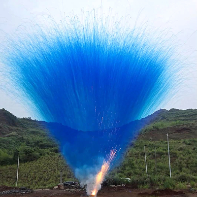 Feux d'artifice Mandarin Liuyang Personnalisés Fête Mariage 100 Coups Feux d'artifice de jour Gâteaux pyrotechniques Bombes fumigènes de couleur