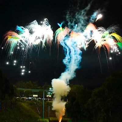 Feux d'artifice de batterie de feux d'artifice mandarin de Liuyang, gâteau de jour, feux d'artifice de mariage, fête, festival, prix bon marché, gâteau de feux d'artifice de fumée, pyrotechnie