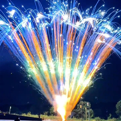 Chinois en gros de haute qualité à bas prix 1.4g gâteau feux d'artifice en gros en plein air Festival gâteau bleu feux d'artifice pyrotechnique