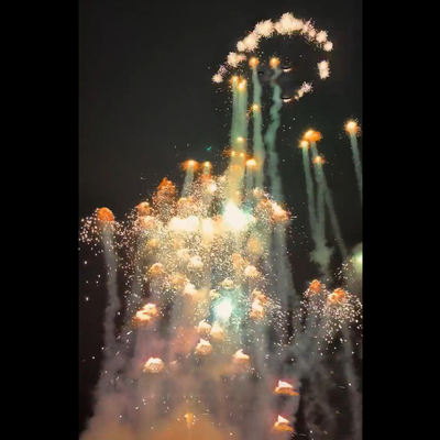 Chinois Mandarin en gros feux d'artifice de jouets en rotation en forme de méduse volante Feux d'artifice avec anneau Feux d'artifice pyrotechnique Nouvel An