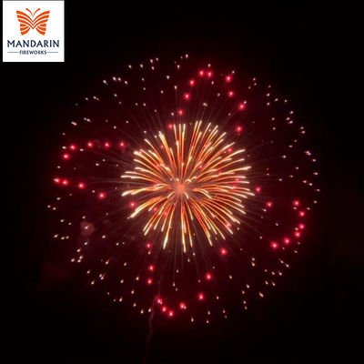 Liuyang Mandarin 1.3G UN0335 Professionnel affichage des obus Feu d'artifice avec des effets personnalisables pour l'extérieur 8 pouces de mortier de l'artillerie Shell