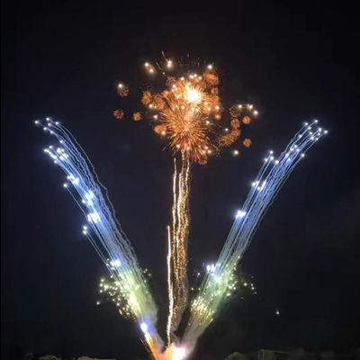 Feu d'artifice professionnel de gâteau de Noël personnalisable en gros d'usine chinoise 1.3G Un0335, batteries pyrotechniques d'extérieur