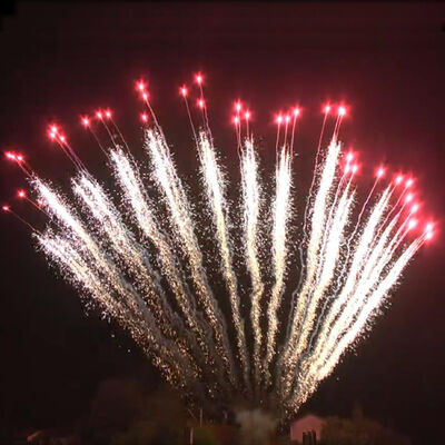 Chinese 1.2 Inch 13 Shots Single Row S Shape 1.3G Customizable Cake Fireworks Christmas Festival Outdoor Professional Fireworks