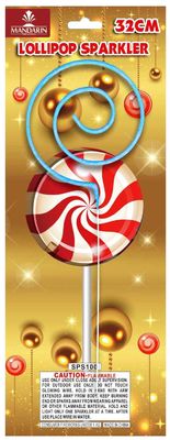 Cierge magique de Lollypop de Sucre-pain de lucette, cierges magiques sans fumée d'intérieur d'enfants/enfants