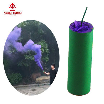 60 Seconds Rainbow Smoke Bombs  , Colorful Handheld Coloured Smoke Flares