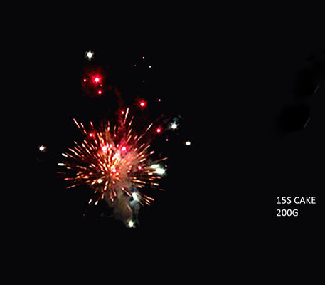 15 feux d'artifice de gâteau des tirs 200g de pyrotechnique chinois de haute qualité de Liuyang avec des effets spéciaux