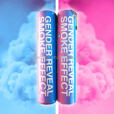 La bombe fumigène colorée de mariage de jour/colorent la pyrotechnie de tube de fumée