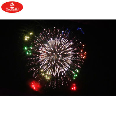 Pyrotechnie professionnelle d'artillerie de mortier 2 3 feux d'artifice de coquilles d'affichage de 4 pouces