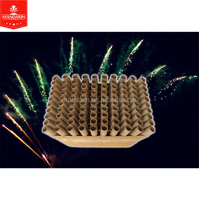 Les feux d'artifice professionnels de pyrotechnie de salut montrent 100 tirs 1.3g Un0335