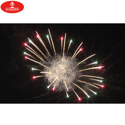 Artillerie aérienne adaptée aux besoins du client Shell Balls d'affichage d'affichage de feux d'artifice/3 pouces