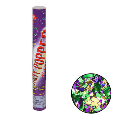 Canon adapté aux besoins du client de confettis de papier de couleur/canon de confettis ville de partie