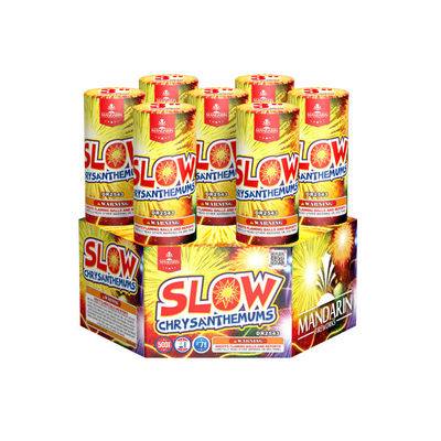 Le consommateur chaud vendant 7 chrysanthèmes lents de tirs durcissent le salut de feux d'artifice des feux d'artifice 1.4G