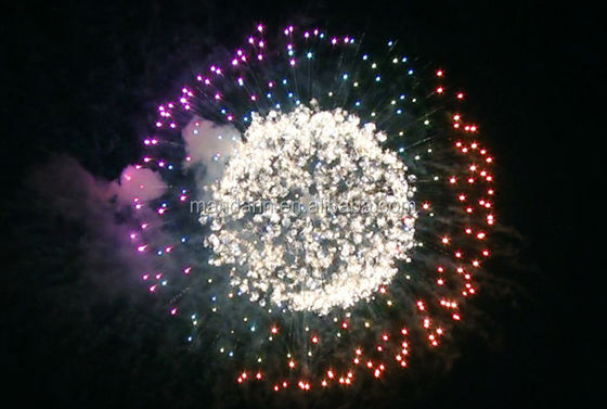 Épousant les feux d'artifice professionnels montrent l'artillerie Shell Fireworks