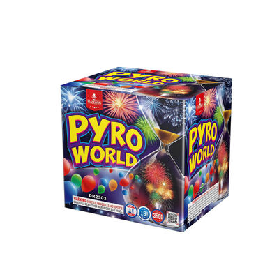 Mines mignonnes 16 feux d'artifice de gâteau du consommateur de tirs 30*36*225mm pour des réunions de célébration