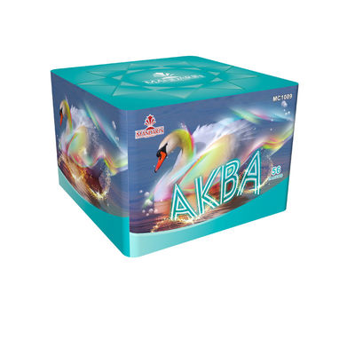 56 pyrotechnie des feux d'artifice 25*30*175mm 30*36*175mm Chine de gâteau du consommateur de tirs