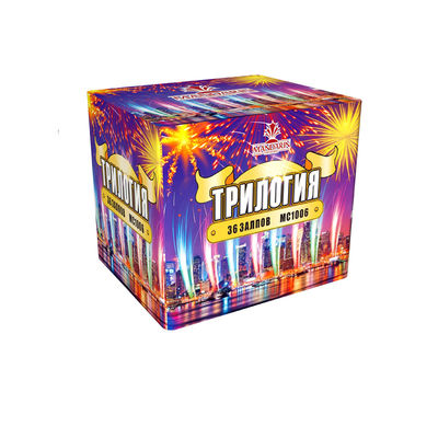Les feux d'artifice 36 du consommateur de mandarine ont tiré de grands feux d'artifice de conception de gâteau de saluts extérieurs