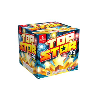 1.4g Un0336 durcit des feux d'artifice, 32 feux d'artifice supérieurs d'étoile de tirs