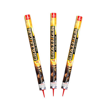 Arme à feu folle Roman Candle Fireworks Pyrotechnics 140 tirs 10kg pour l'exportation