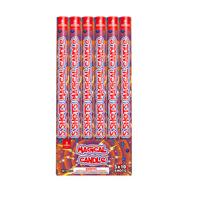 Liuyang 5 boules Roman Candles Fireworks magique AFSL a certifié