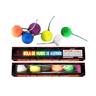 Feux d'artifice de bombe fumigène de mariage/partie, boules de fumée de couleur de pyrotechnie d'enfants