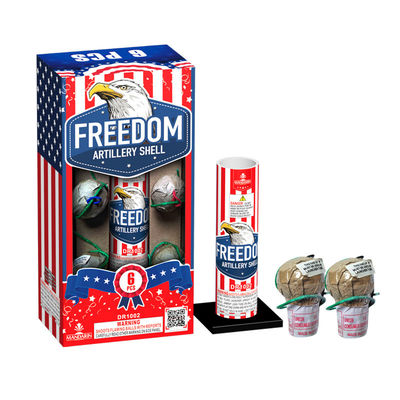 Paquet d'OEM de 0,063 de CBM de boîte métallique de projectiles d'artillerie feux d'artifice 1,75 de stade »