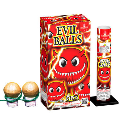 Tir simple des feux d'artifice 1,75 de Mini Canister Artillery Shells » pendant la nouvelle année