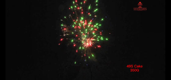49 feux d'artifice chinois 350G de gâteau du consommateur de tirs avec des effets spéciaux