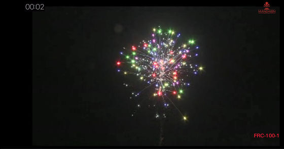 Tirs extérieurs de Liuyang les 100 saluent le CE de feux d'artifice de gâteau approuvé