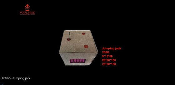 grammes pyrogénés de feux d'artifice de gâteau du consommateur de 1.4G UN006 200 pour Noël
