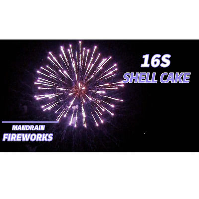 Feux d'artifice de gâteau du consommateur de tirs de la mandarine 16 de Liuyang pour le mariage